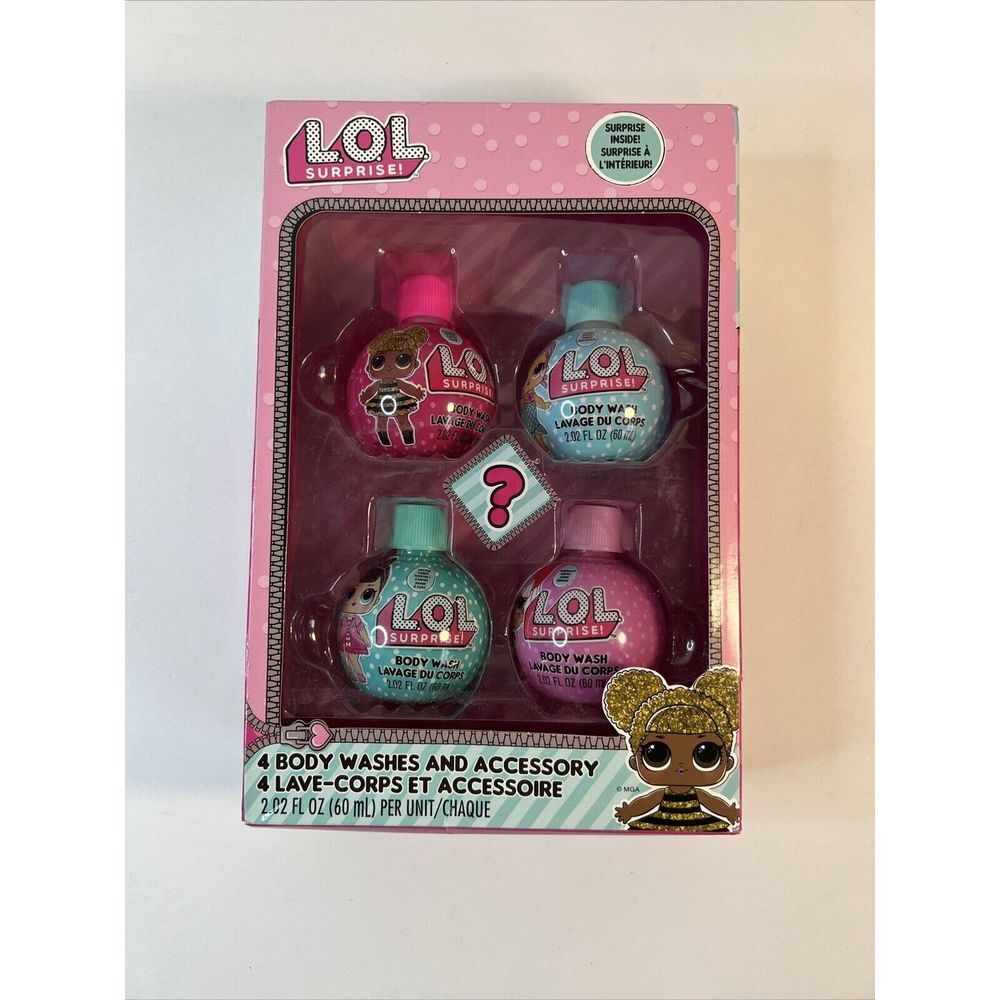LOL Surprise!‎ Kids Body Wash And Accessory Set Mystery Suprise Inside NIB
